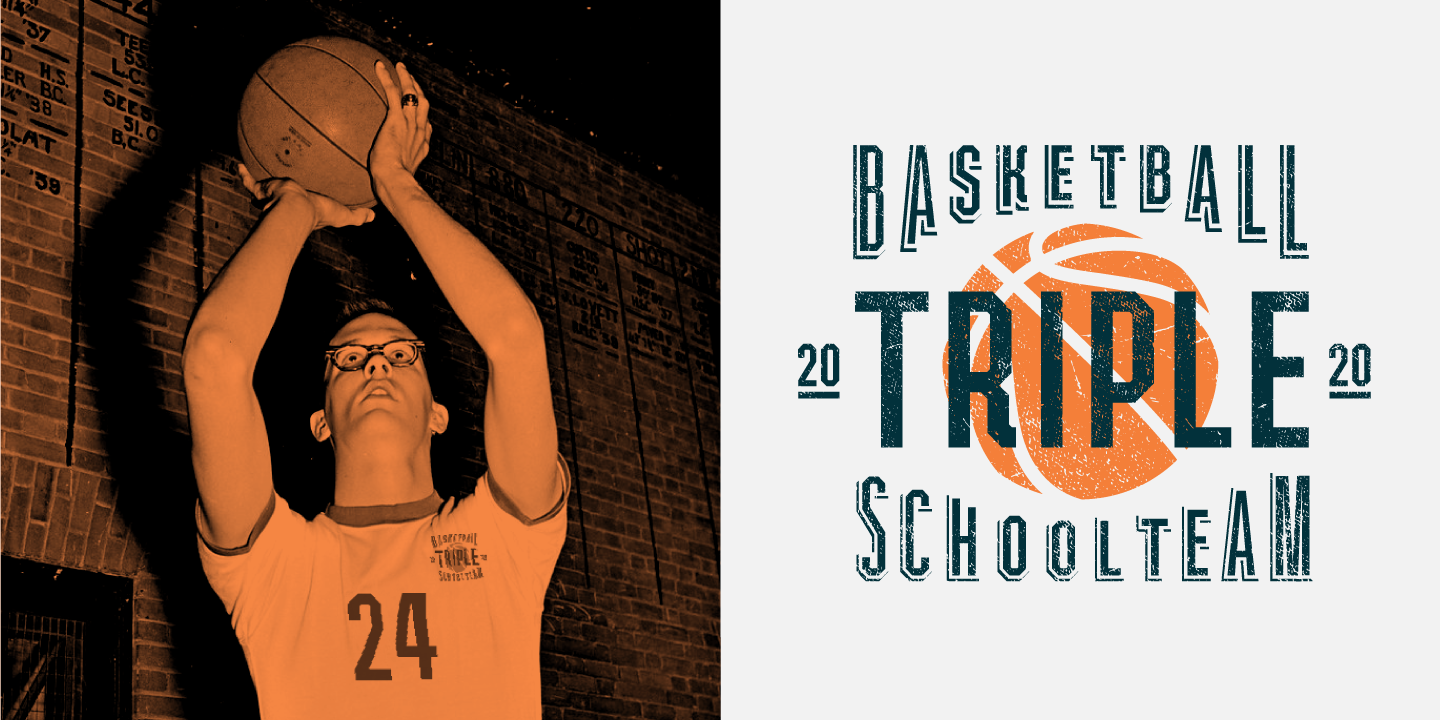 フォント Triplepass